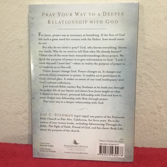 “Talking with My Father”by Ray C.Stedman NEW Book - Picture 2 of 7